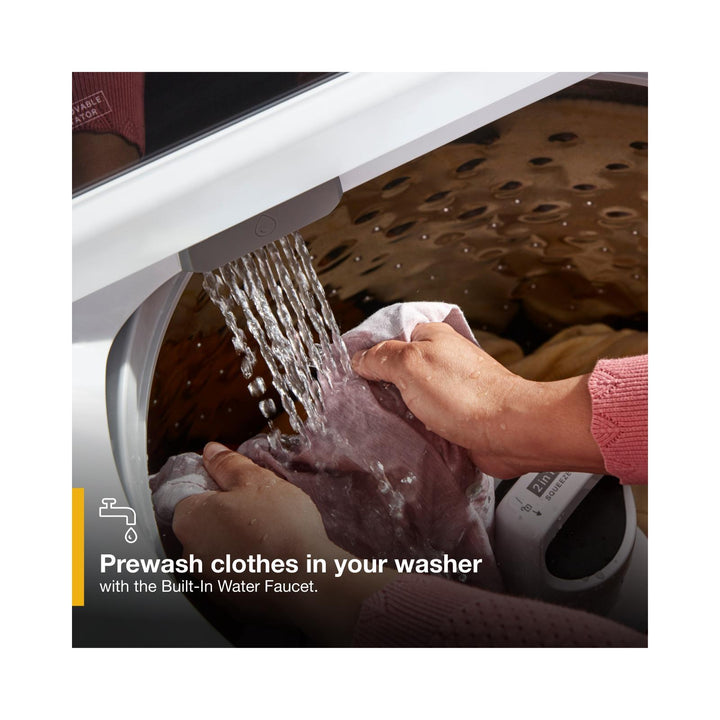 Whirlpool Washer 5.4 cu. ft. Top Load Removable Agitator