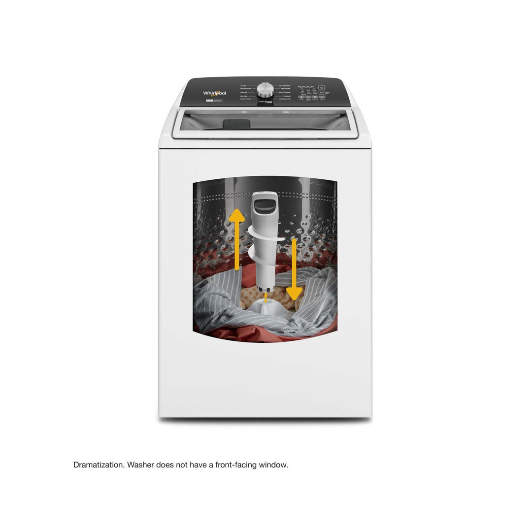 Whirlpool Washer 5.4 cu. ft. Top Load Removable Agitator