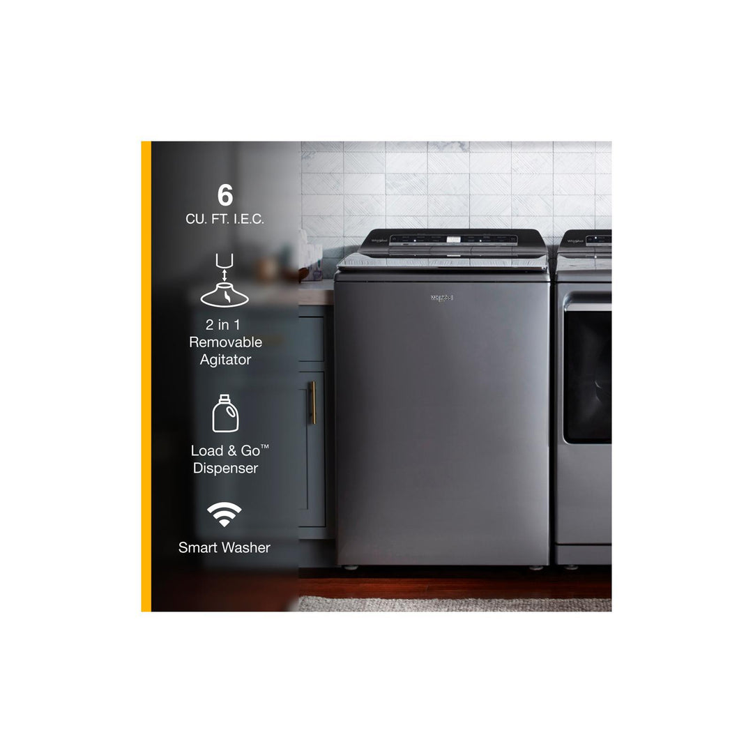 Whirlpool Top Load Washer with 2 in 1 Removable Agitator 6.0 - 6.1 cu. ft. IEC