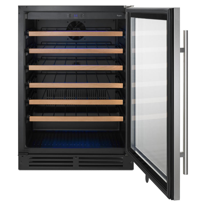 Whirlpool Wine Center 24" Undercounter with Custom Temperature Control
