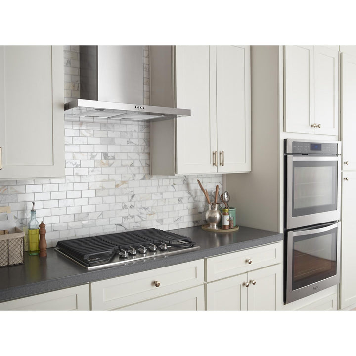 Whirlpool® 30" Stainless Steel Wall Mount Flat Range Hood