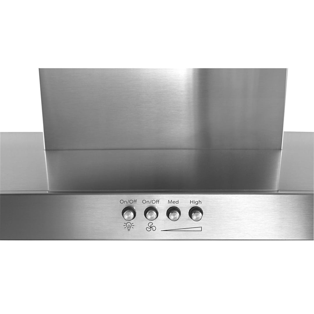 Whirlpool® 30" Stainless Steel Wall Mount Flat Range Hood