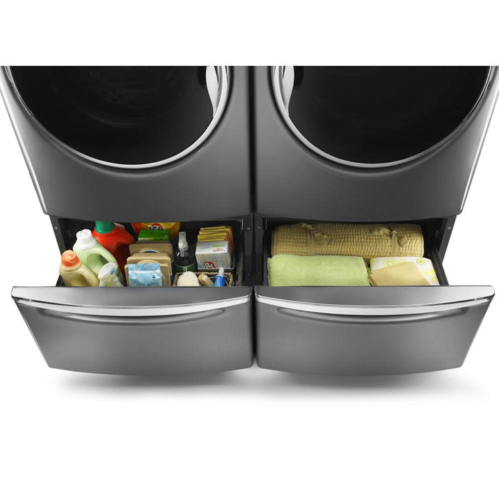 Maytag Pedestal for Front Load Washer and Dryer with Chrome Handle and Storage 15.5" (39.4 cm)