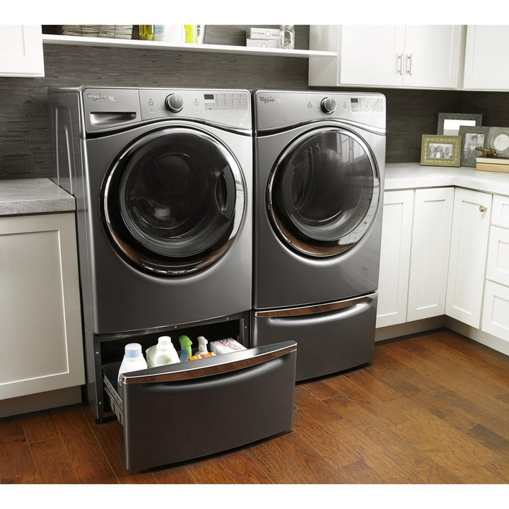 Maytag Pedestal for Front Load Washer and Dryer with Chrome Handle and Storage 15.5" (39.4 cm)