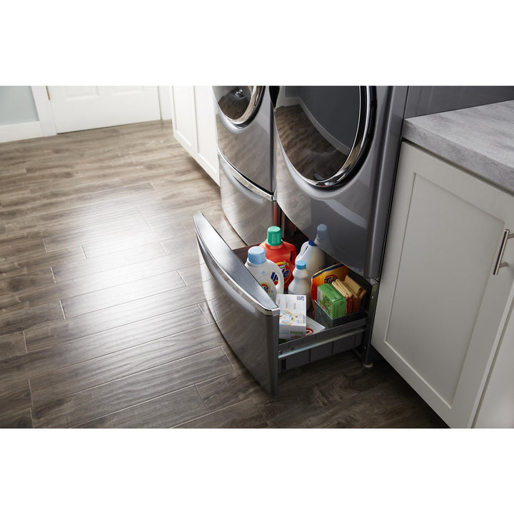 Maytag Pedestal for Front Load Washer and Dryer with Chrome Handle and Storage 15.5" (39.4 cm)