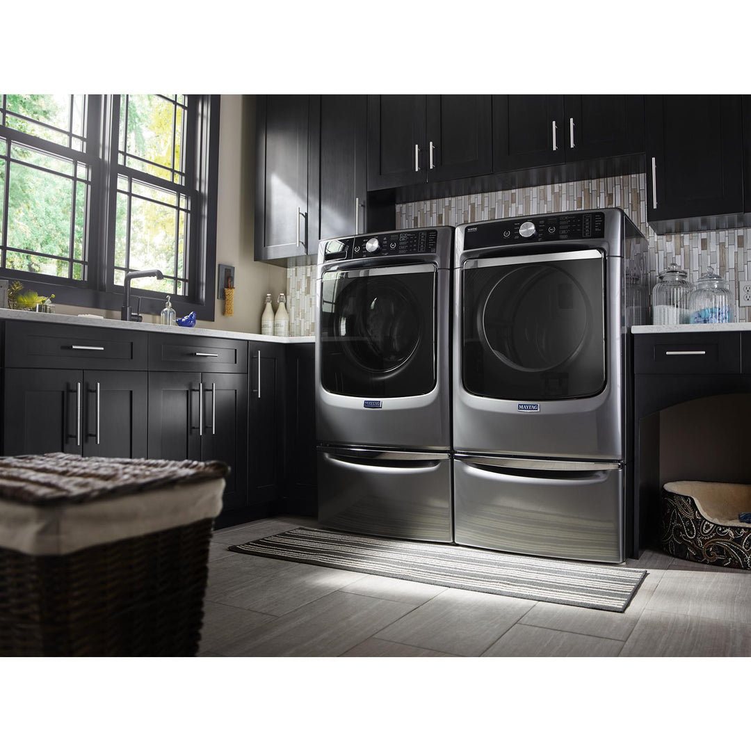 Maytag Pedestal for Front Load Washer and Dryer with Chrome Handle and Storage 15.5" (39.4 cm)
