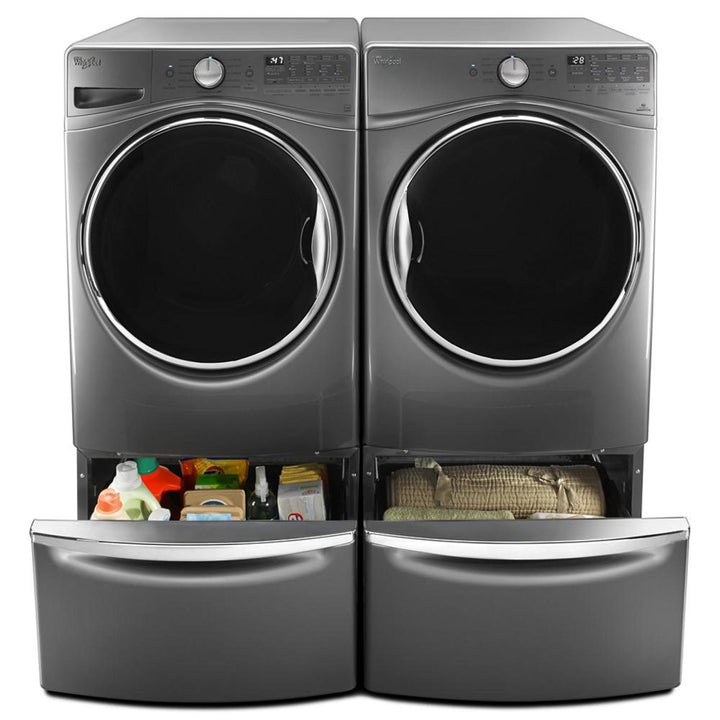Maytag Pedestal for Front Load Washer and Dryer with Chrome Handle and Storage 15.5" (39.4 cm)