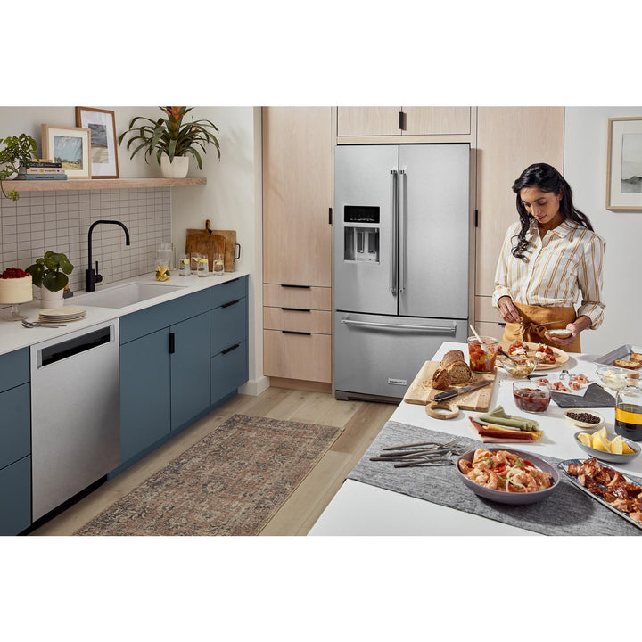 Kitchenaid® 30-Inch 5-Element Electric Convection Slide-In Range with Baking Drawer