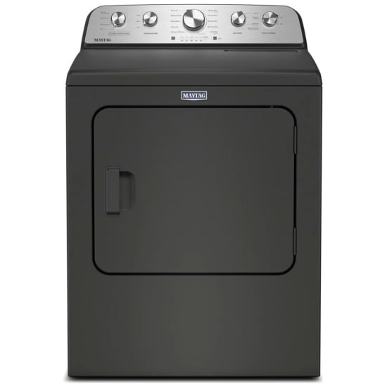 Maytag  Electric Dryer, 7.0 cu. ft. Dryer Capacity, 10 Dry Cycles, Steam Clean, 4 Temperature Settings, Steel Drum