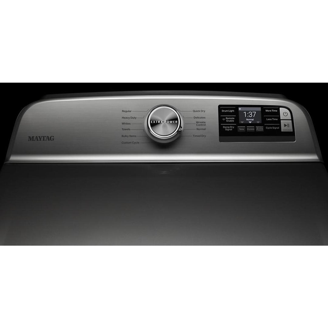 Maytag® Smart Top Load Electric Dryer with Extra Power Button - 7.4 cu. ft.