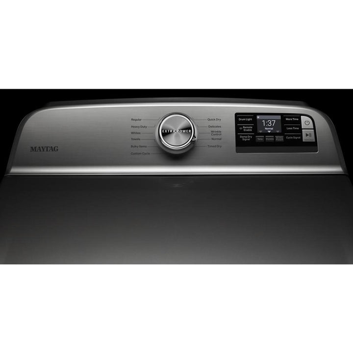 Maytag® Smart Top Load Electric Dryer with Extra Power Button - 7.4 cu. ft.