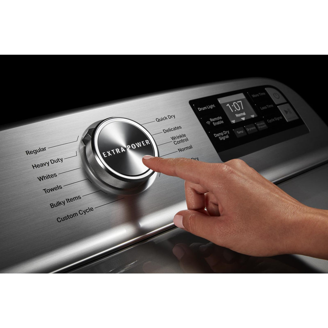 Maytag® Smart Top Load Electric Dryer with Extra Power Button - 7.4 cu. ft.