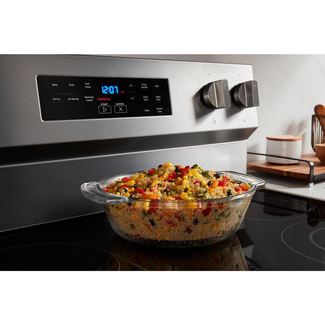 Maytag Range 30-Inch Convection Electric With No Preheat Air Fry and Air Baking 5.3 Cu. Ft.