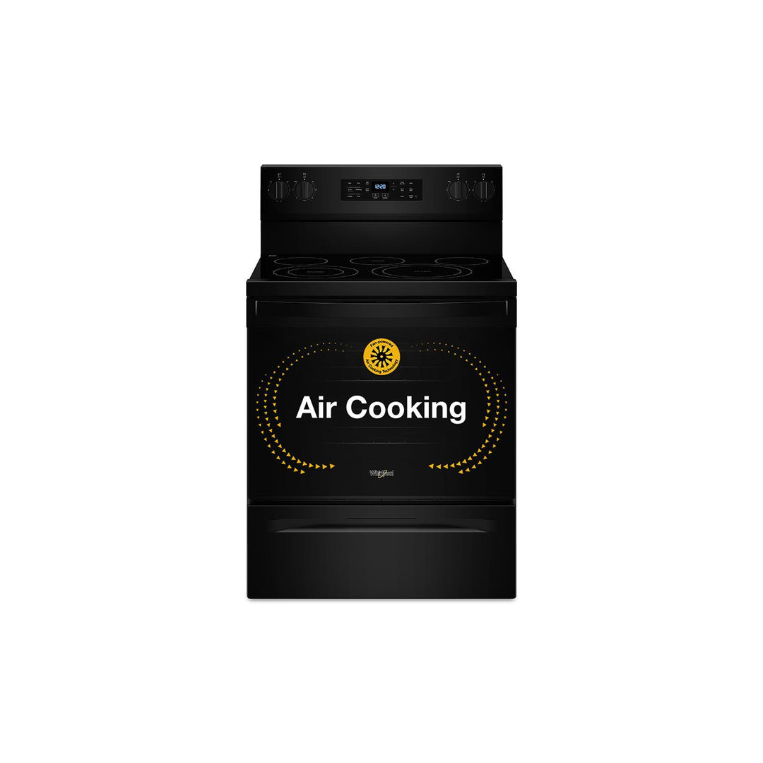 Whirlpool Range 30-inch Energy Star Electric with Air Cooking Technology, No Preheat Air Fry/Air Baking Self Clean