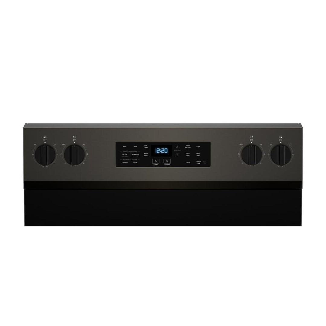 Whirlpool Range 30-inch Energy Star Electric with Air Cooking Technology, No Preheat Air Fry/Air Baking Self Clean