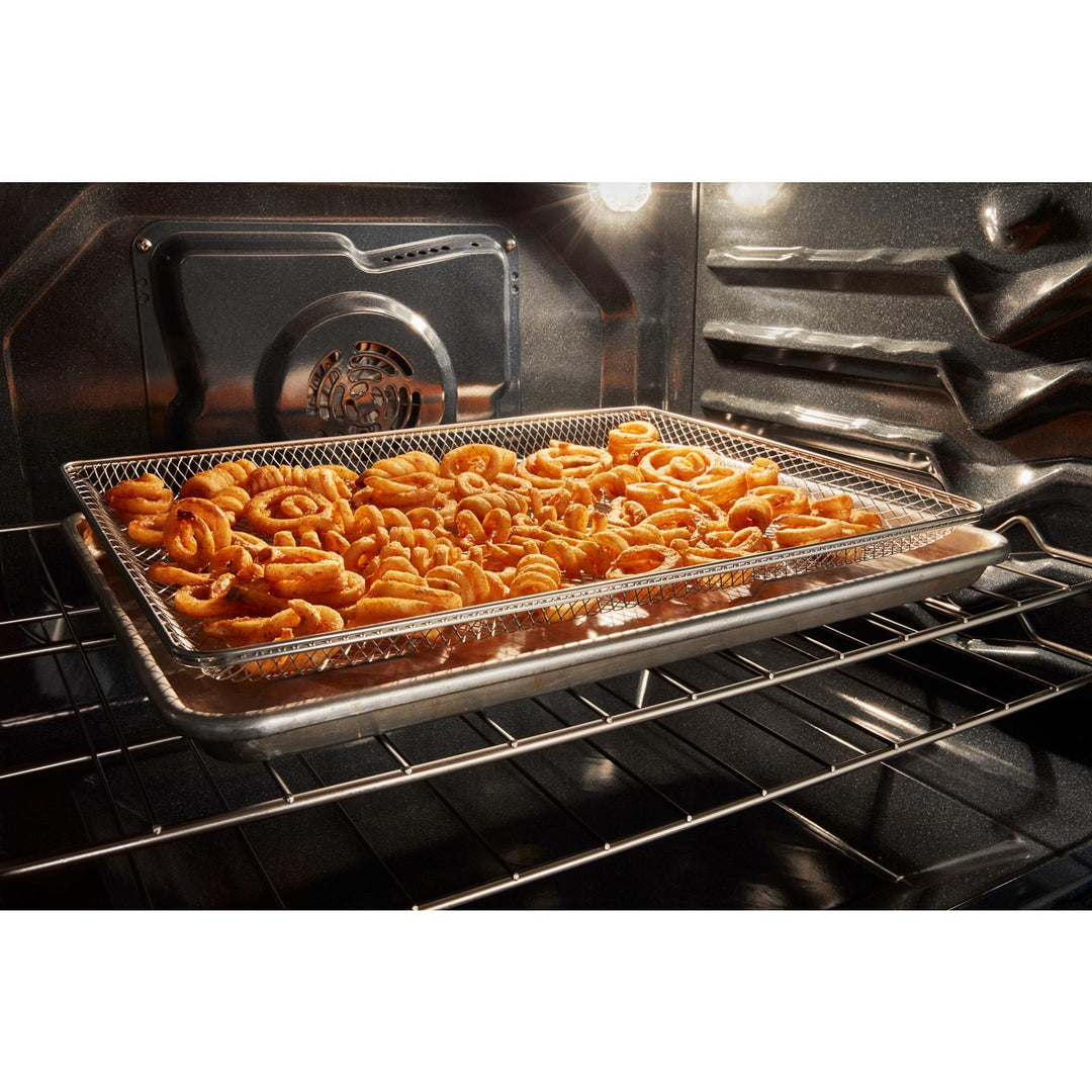 Whirlpool Range 30-inch Energy Star Electric with Air Cooking Technology, No Preheat Air Fry/Air Baking Self Clean