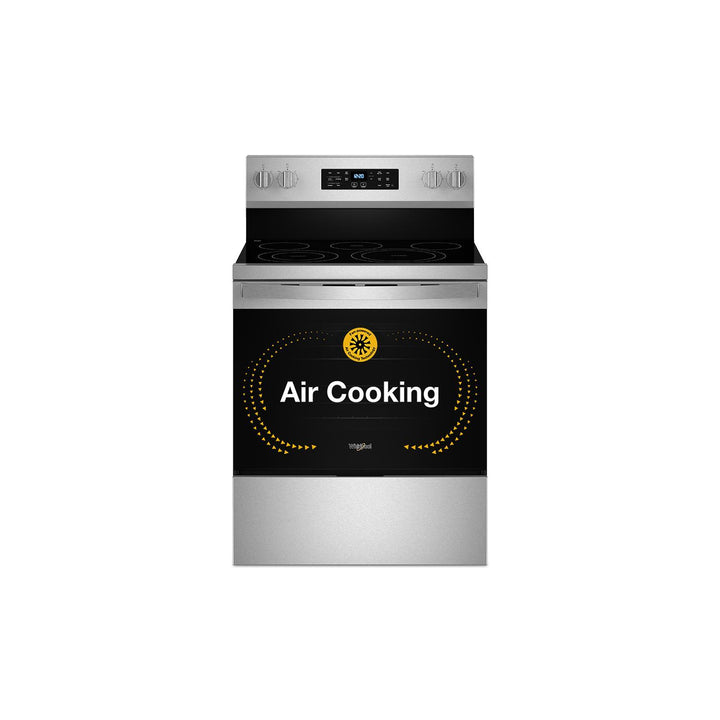 Whirlpool Range 30-inch Energy Star Electric with Air Cooking Technology, No Preheat Air Fry/Air Baking Self Clean