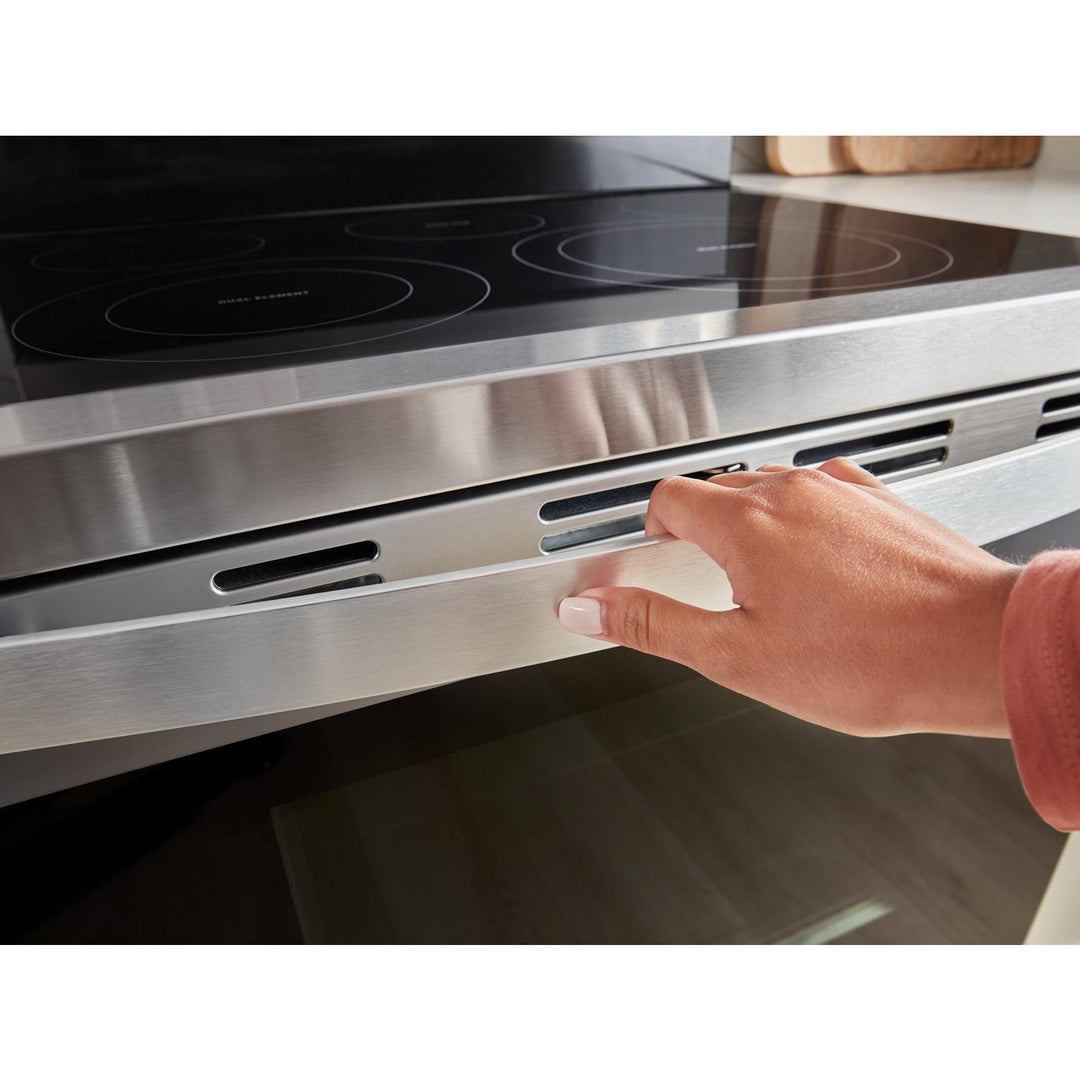 Whirlpool Range 30-inch Energy Star Electric with Air Cooking Technology, No Preheat Air Fry/Air Baking Self Clean