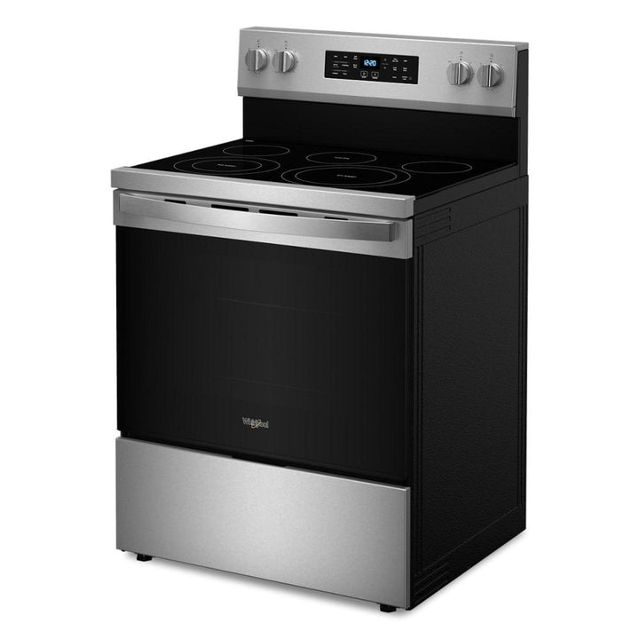 Whirlpool Range 30-inch Energy Star Electric with Air Cooking Technology, No Preheat Air Fry/Air Baking Self Clean