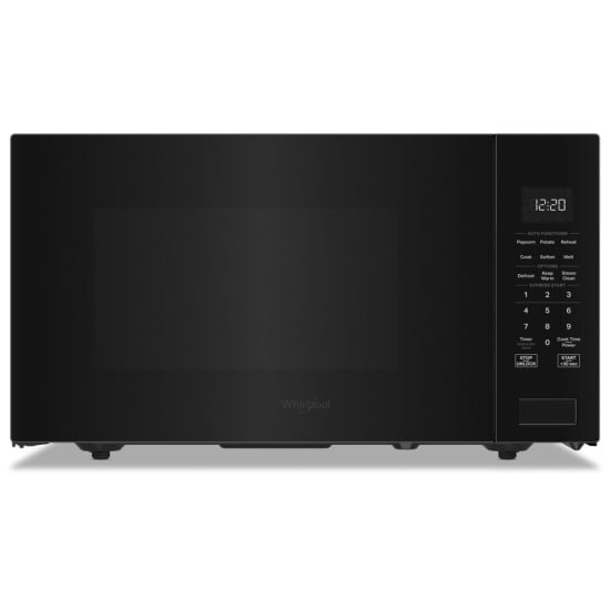 Whirlpool Countertop Microwave, 22 inch Exterior Width, 1.6 cu. ft. Capacity