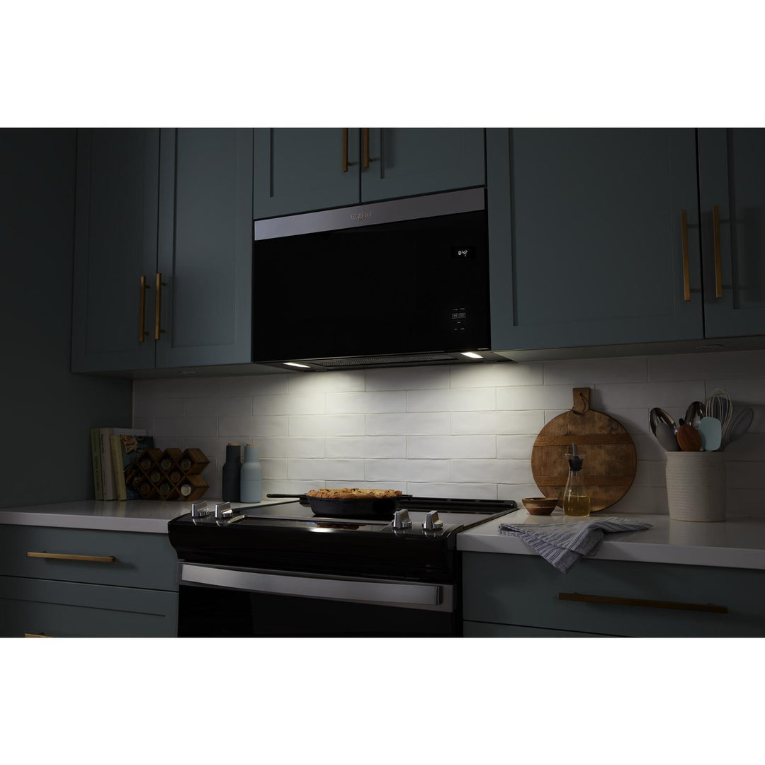 Whirlpool Over-the-Range Microwave Flush Mount with Turntable-Free Design