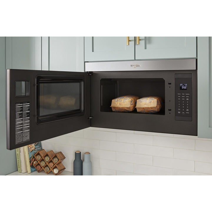 Whirlpool Over-the-Range Microwave Flush Mount with Turntable-Free Design