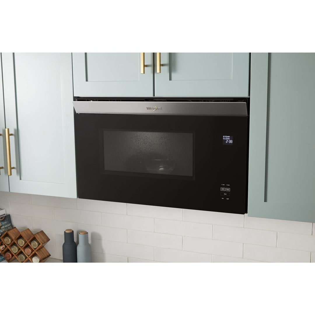 Whirlpool Over-the-Range Microwave Flush Mount with Turntable-Free Design