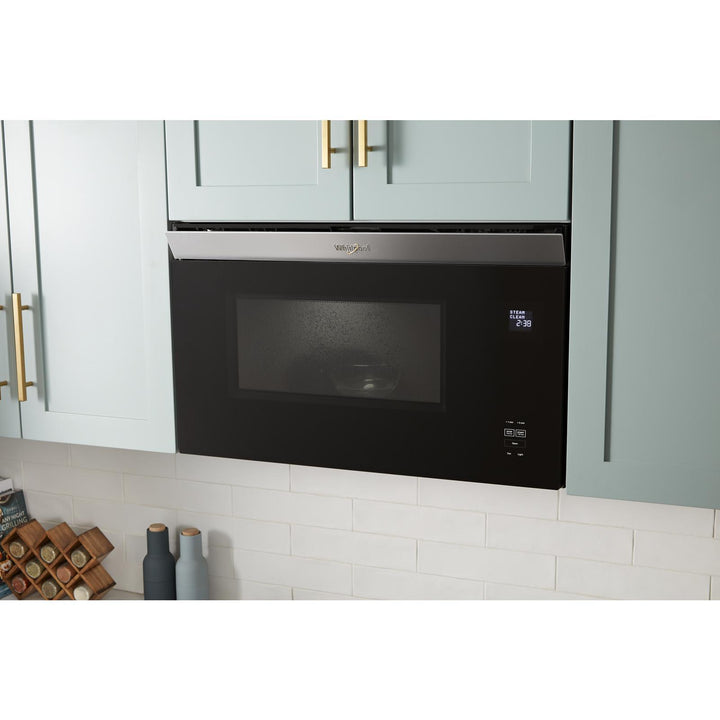 Whirlpool Over-the-Range Microwave Flush Mount with Turntable-Free Design