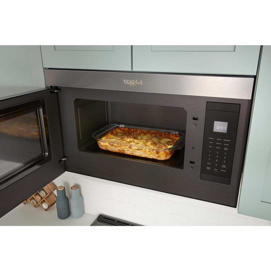 Whirlpool Over-the-Range Microwave Flush Mount with Turntable-Free Design