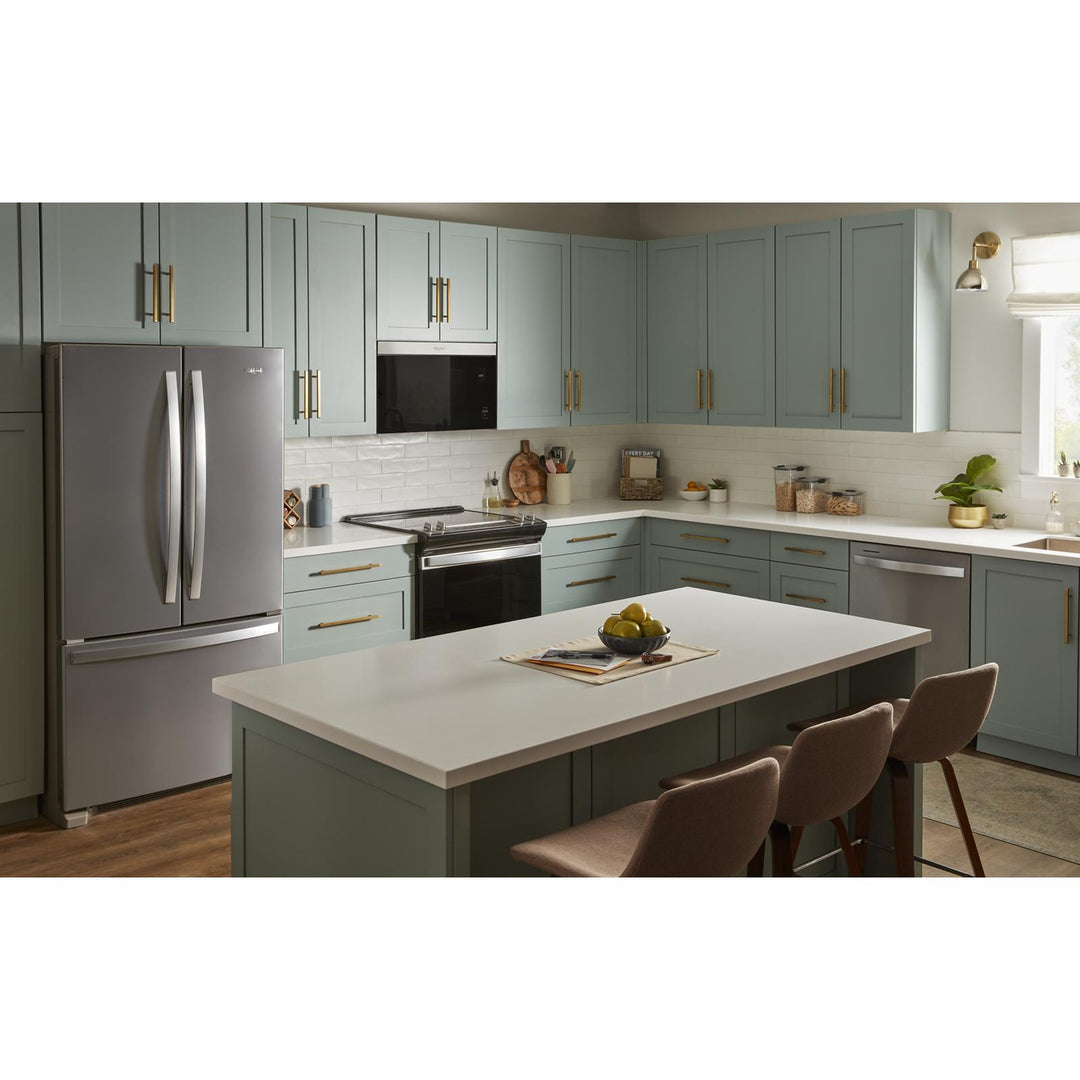 Whirlpool Over-the-Range Microwave Flush Mount with Turntable-Free Design