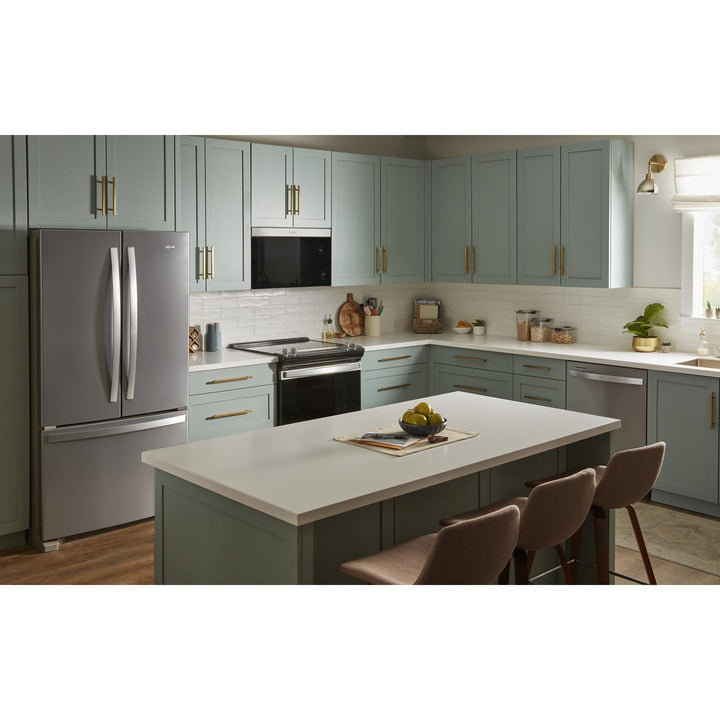 Whirlpool Over-the-Range Microwave Flush Mount with Turntable-Free Design