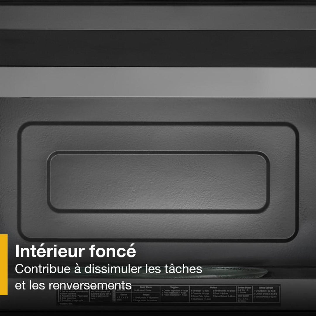 Whirlpool Over the range Microwave 900 Watts 30’ W 1.7 cu. ft