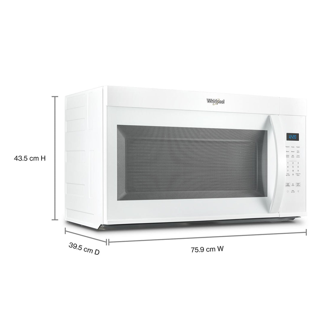 Whirlpool Over the range Microwave 900 Watts 30’ W 1.7 cu. ft