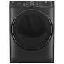 GE Electric Dryer, 7.8 cu. ft. Dryer Capacity, 12 Dry Cycles, Steam Clean, 5 Temperature Settings, Stackable, Steel Drum, Wifi Enabled, Carbon Graphite colour