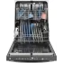 GE Top Control Stainless Steel Interior Dishwasher with Sanitize Cycle