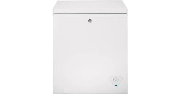 GE® 5.1 Cu. Ft. Manual Defrost Chest Freezer White