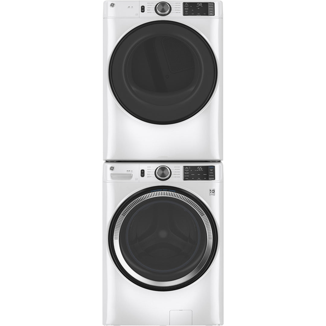 GE® 5.5 cu. ft. (IEC) Capacity Washer with Built-In Wifi White