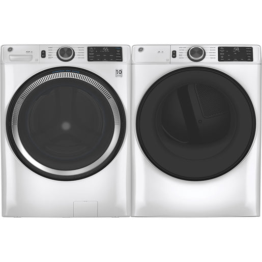 GE® 5.5 cu. ft. (IEC) Capacity Washer with Built-In Wifi White