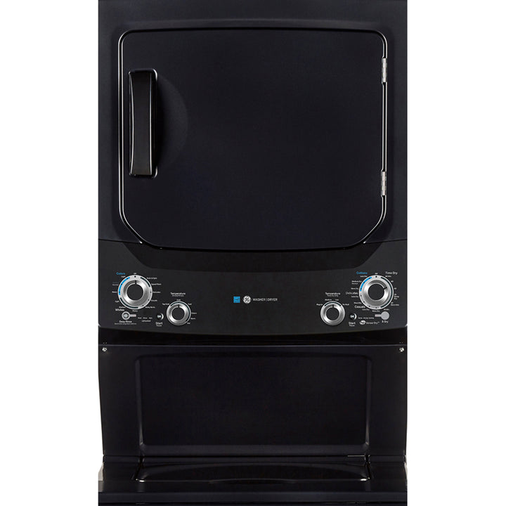 GE Unitized Spacemaker 4.5 cu. ft. IEC Capacity Washer and 5.9 cu. ft. Capacity Electric Dryer Diamond Gray