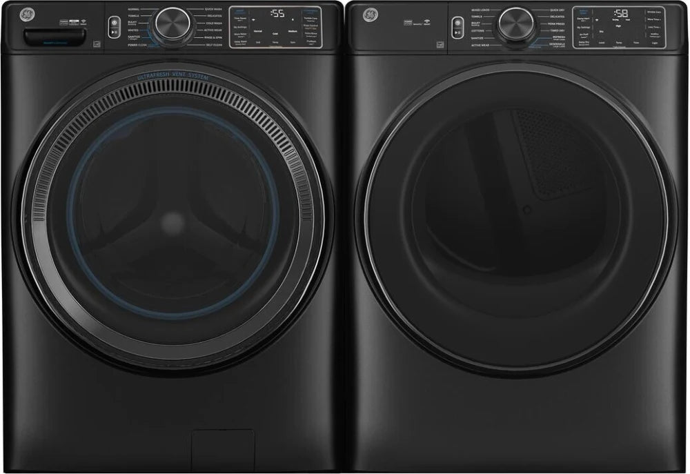 GE® 5.8 cu ft IEC Capacity Smart Front Load Steam Washer with SmartDispense UltraFresh Vent System