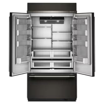 24.2 Cu. Ft. 42" Built-In French Door Bottom Mount Refrigerator with Platinum Interior