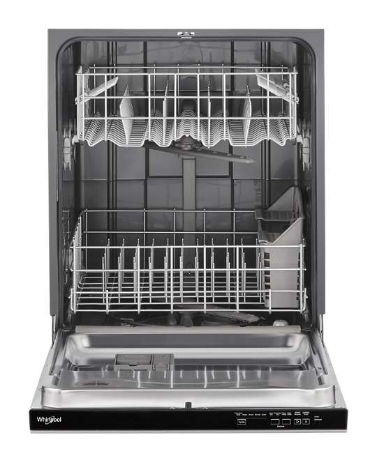 Whirlpool Quiet Dishwasher with Boost Cycle and Pocket Handle