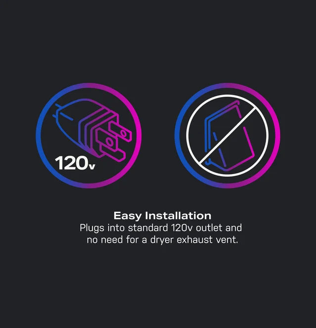Profile 5.5 cu. ft. Capacity UltraFast Combo, Ventless Heat Pump Technology Washer/Dryer Carbon Graphite
