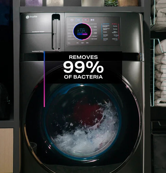 Profile 5.5 cu. ft. Capacity UltraFast Combo, Ventless Heat Pump Technology Washer/Dryer Carbon Graphite